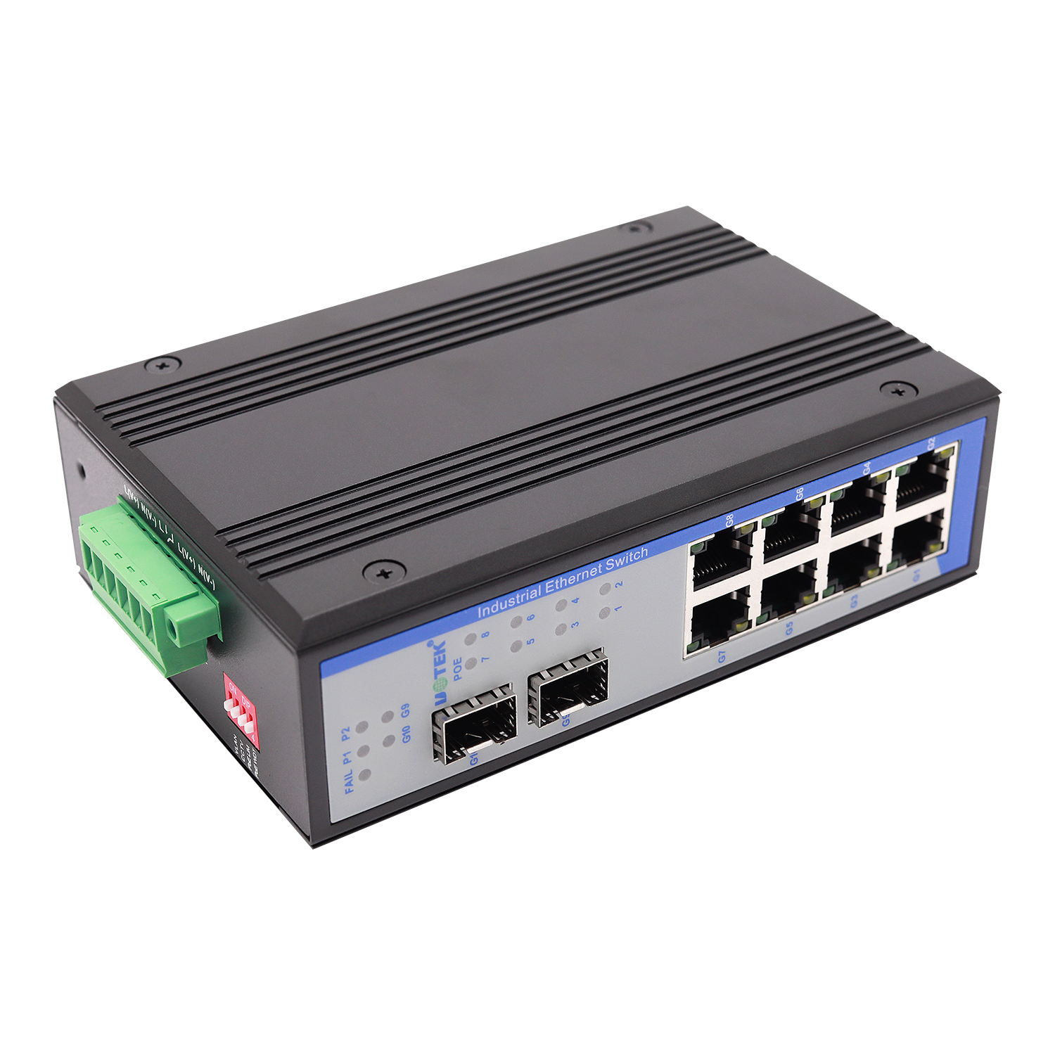 10口全千兆非網管型POE以太網交換機