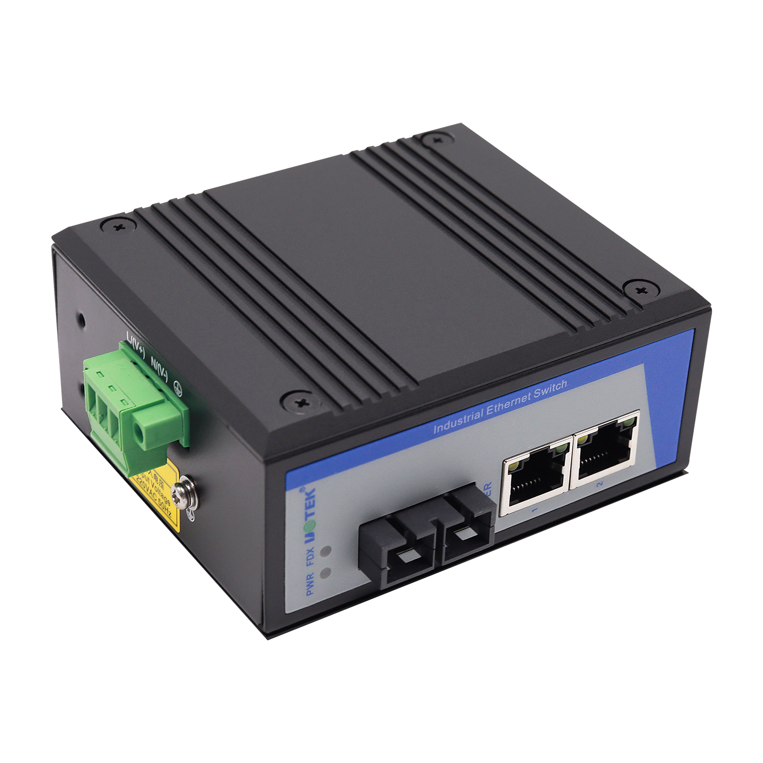 2口百兆網(wǎng)絡光纖收發(fā)器