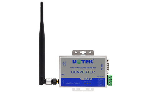 無線LoRa轉工業串口轉換器_UT-9921 LoRa 轉RS-232/485/422轉換器